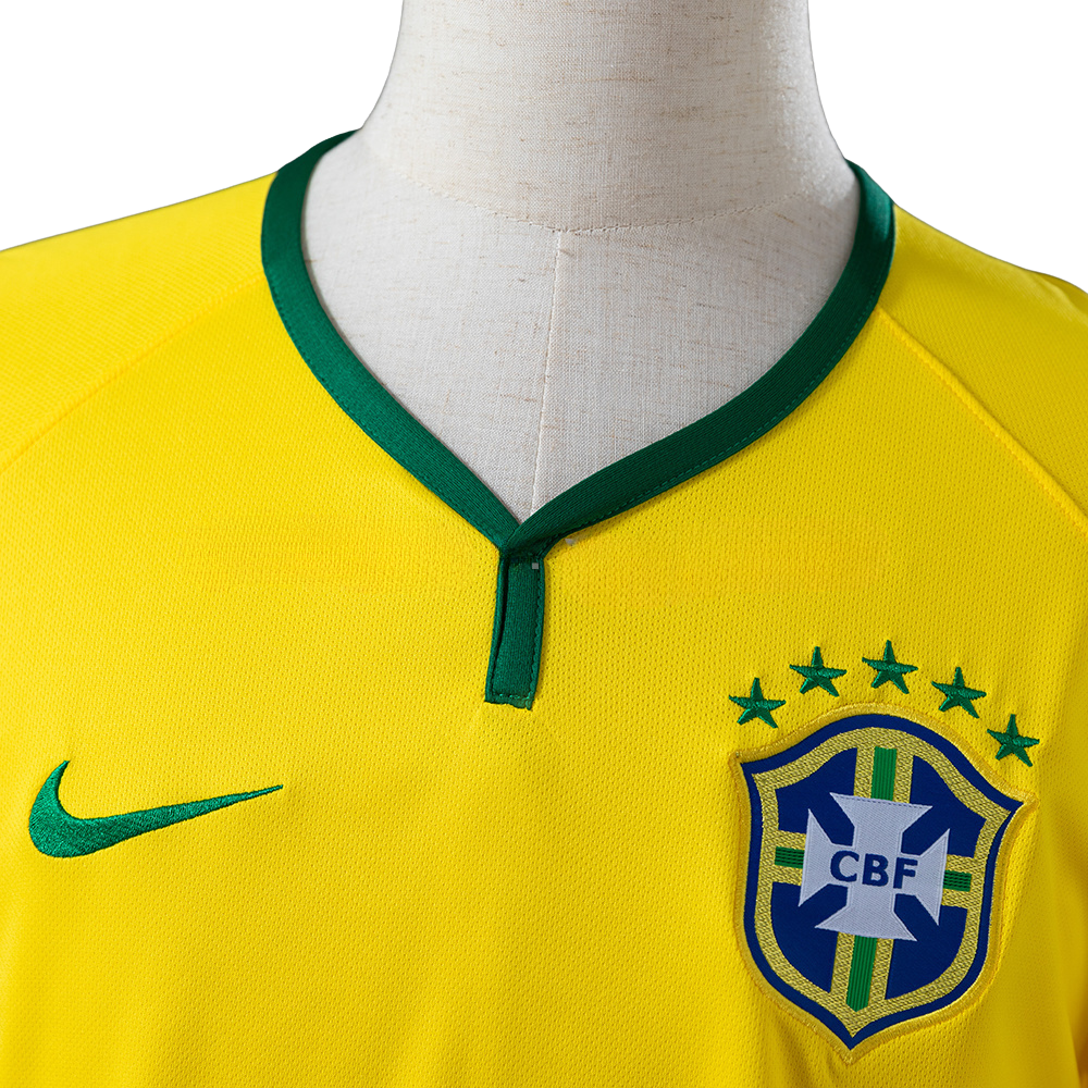 Camisa Brasil 2014 I Home - Versão Retrô