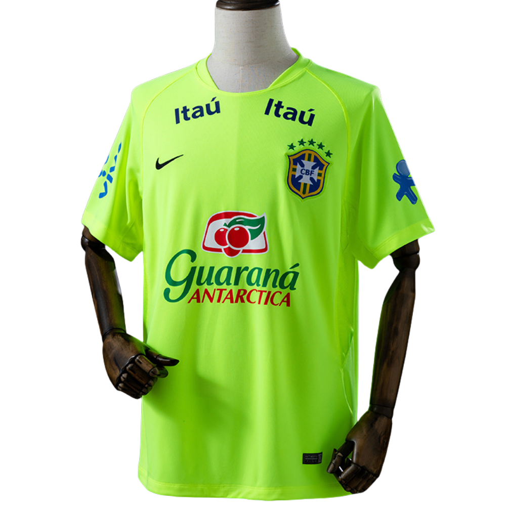 Camisa Brasil Treino "Fluorescent green"