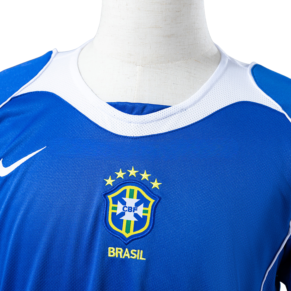 Camisa Brasil 2004 II Away - Versão Retrô