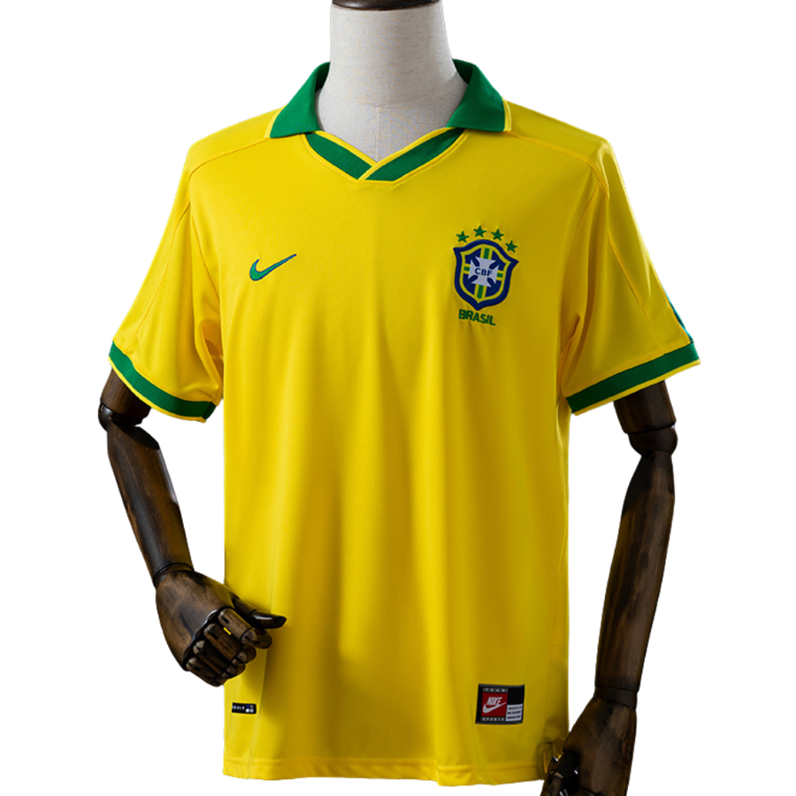 Camisa Brasil 1997 I Home - Versão Retrô