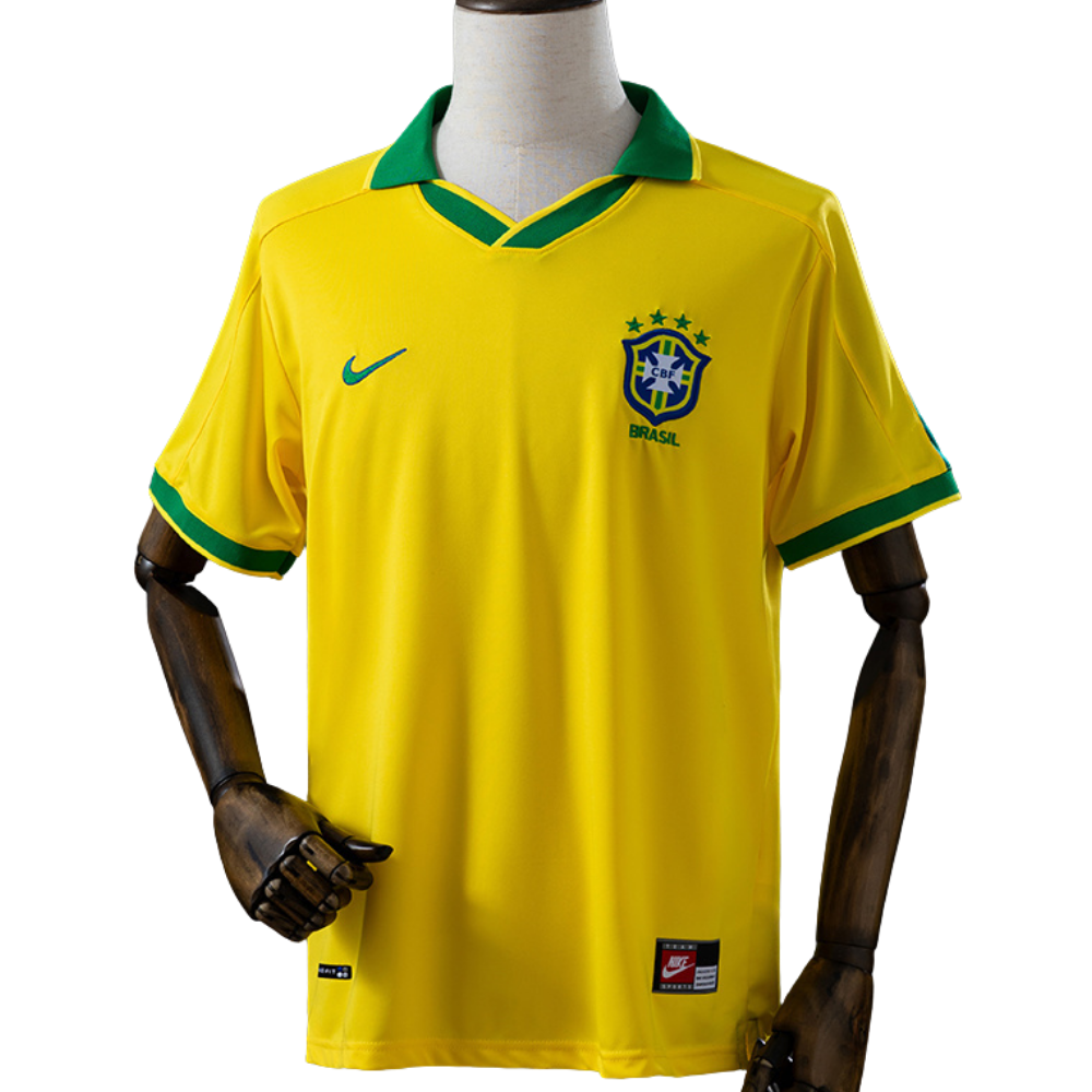 Camisa Brasil 1997 I Home - Versão Retrô