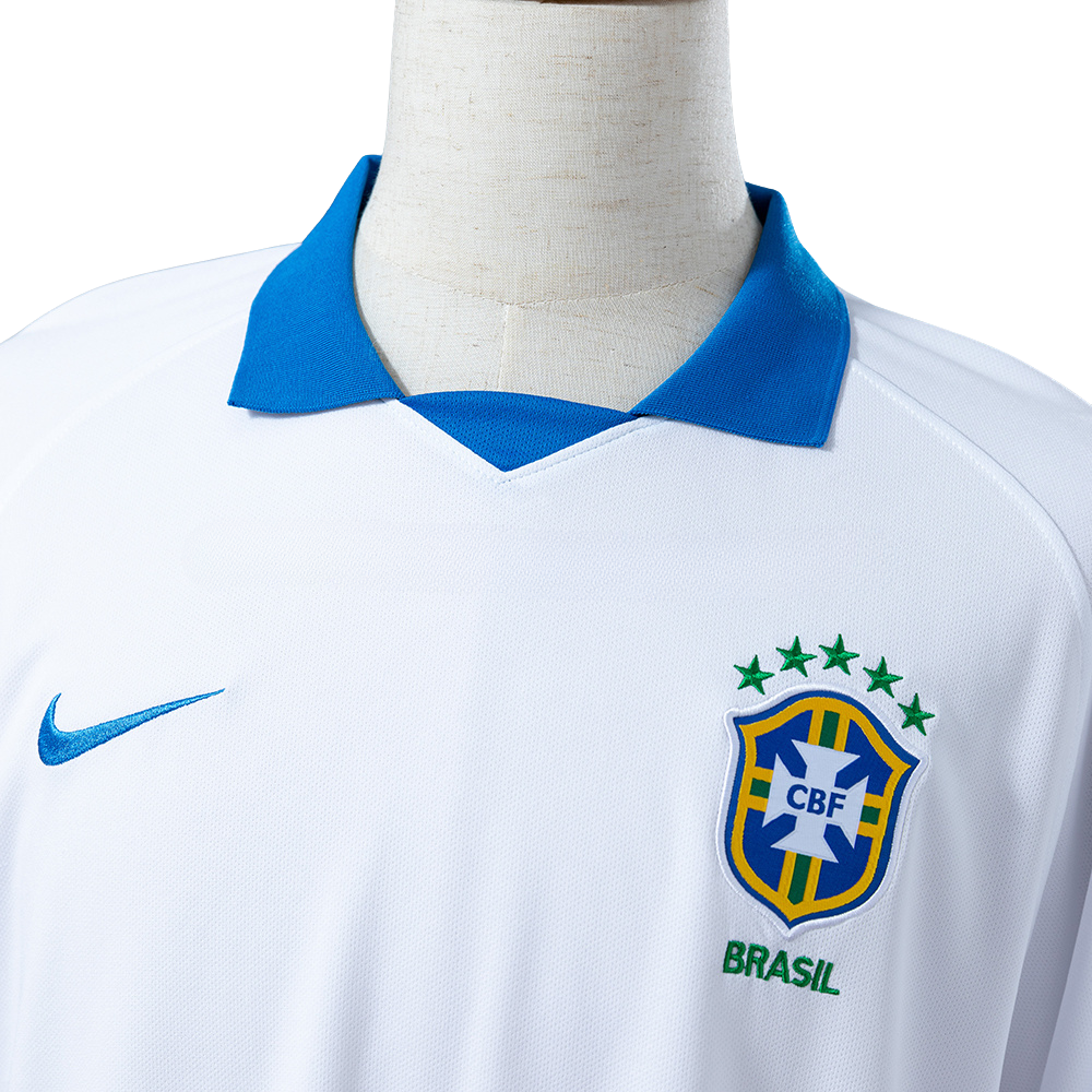 Camisa Brasil 2019 Il Away - Versão Retrô - Branca