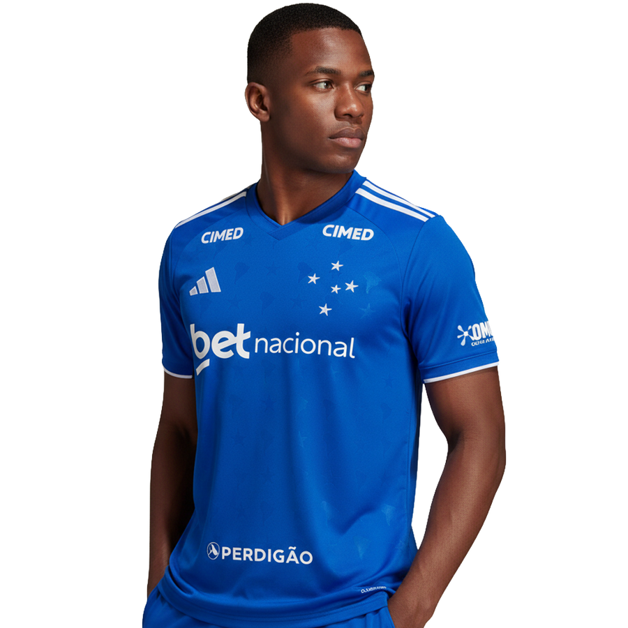 Camisa Cruzeiro 26/27 I Home - Versão Torcedor - Todos Patrocinios