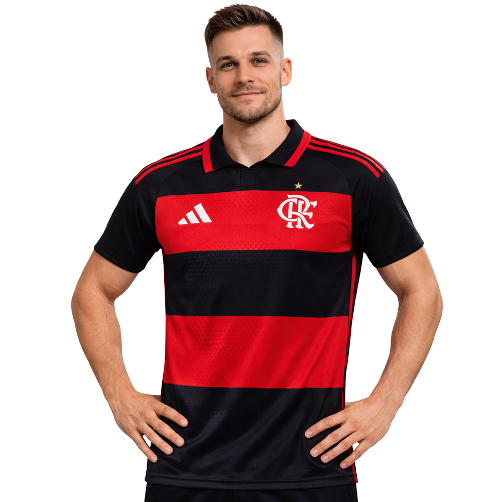 Camisa Flamengo l home Adidas 26/27 - Torcedor