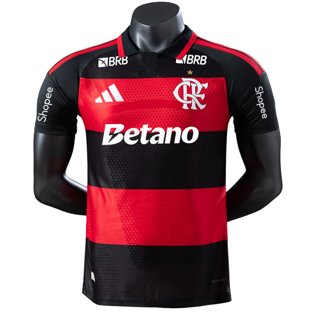 Camisa Flamengo 26/27 I Home - Todos os Patrocínios - Versão Jogador