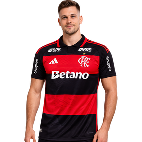 Camisa Flamengo l home Adidas 26/27 - Torcedor - Todos Patrocinios
