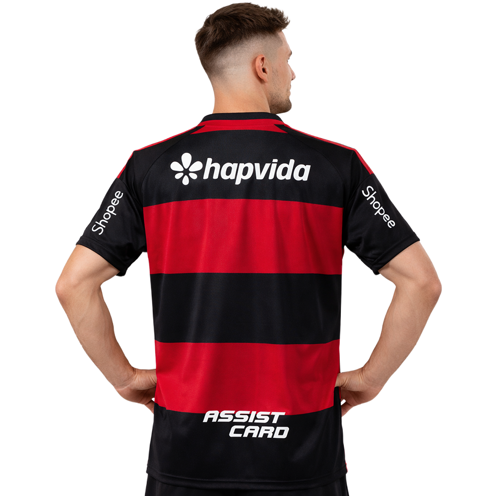 Camisa Flamengo l home Adidas 26/27 - Torcedor - Todos Patrocinios