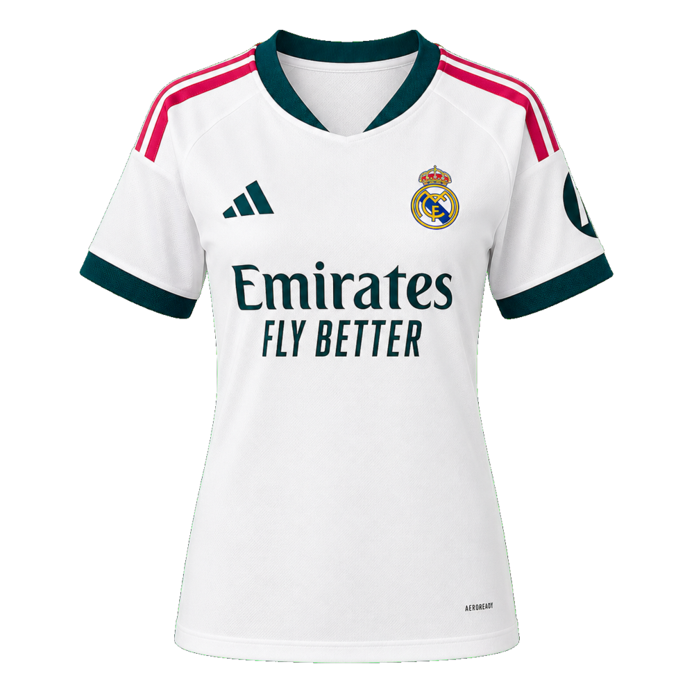 Camisa Real Madrid 26/27 I Home - Feminina - Versão Torcedor