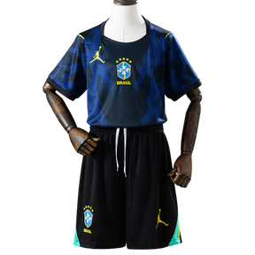 Conjunto Infantil Brasil 2026 ll Away - Torcedor