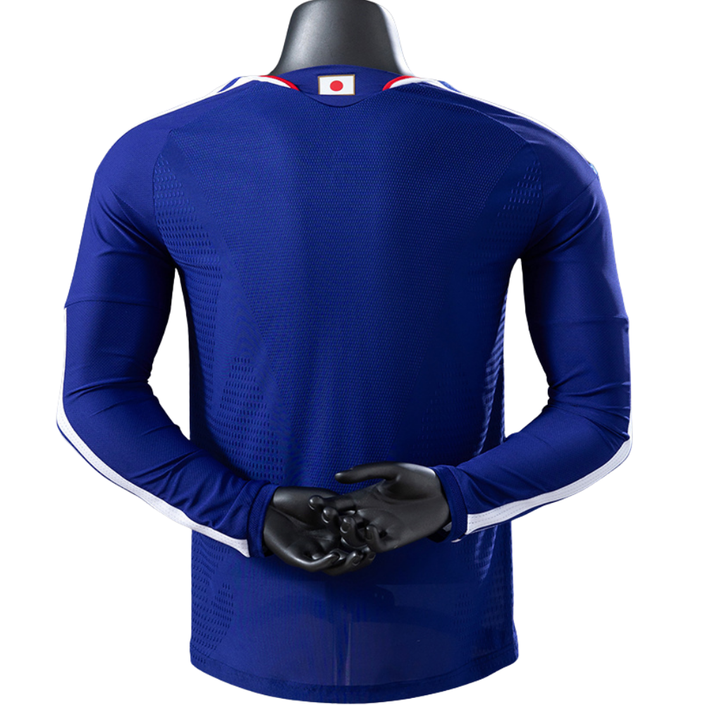 Camisa Japão 2026 I Home - Versão Jogador - Manga Longa