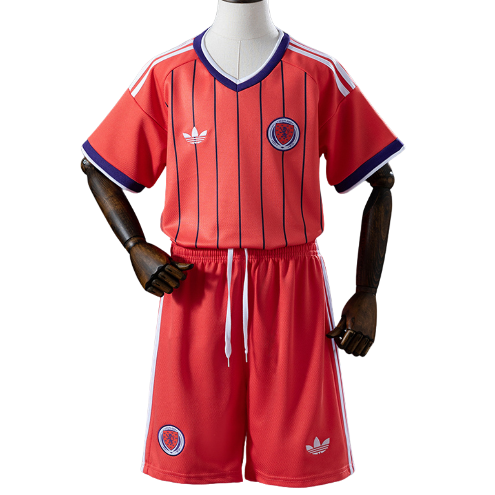 Conjunto Infantil Escócia 2026 ll Away - Torcedor