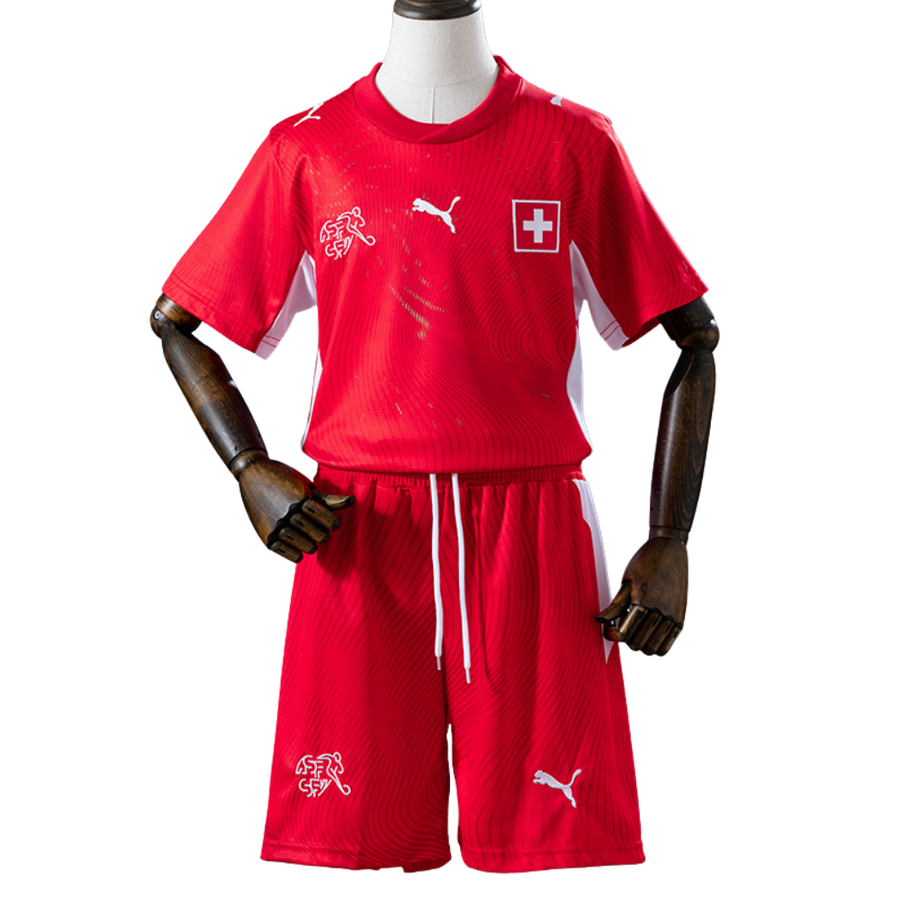 Conjunto Infantil Suíça 2026 l Home - Torcedor