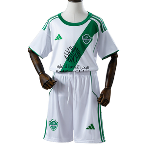 Conjunto Infantil Al-Ahli Saudi 2026 ll Visitante - Torcedor