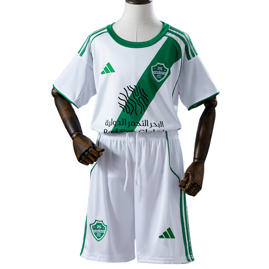 Conjunto Infantil Al-Ahli Saudi 2026 ll Away - Torcedor