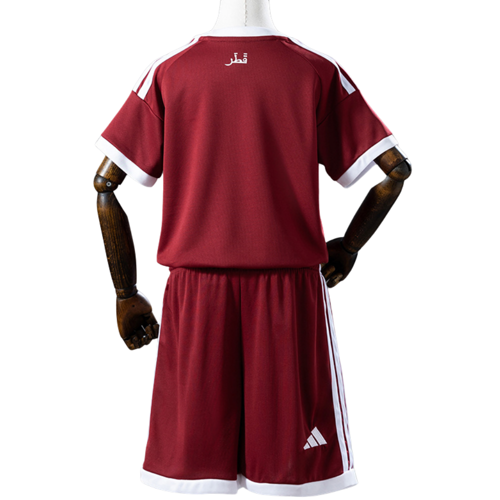 Conjunto Infantil Qatar 2026 l Titular - Torcedor