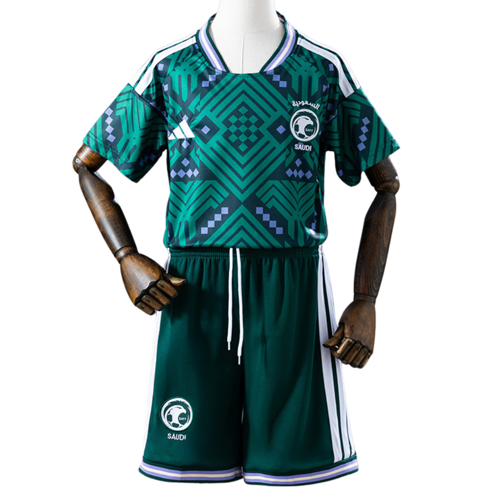 Conjunto Infantil Arabia Saudita 2026 l Home - Torcedor