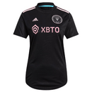 Camisa Inter Miami II 23/24 - Torcedor Adidas Feminina - Preta com detalhes em rosa