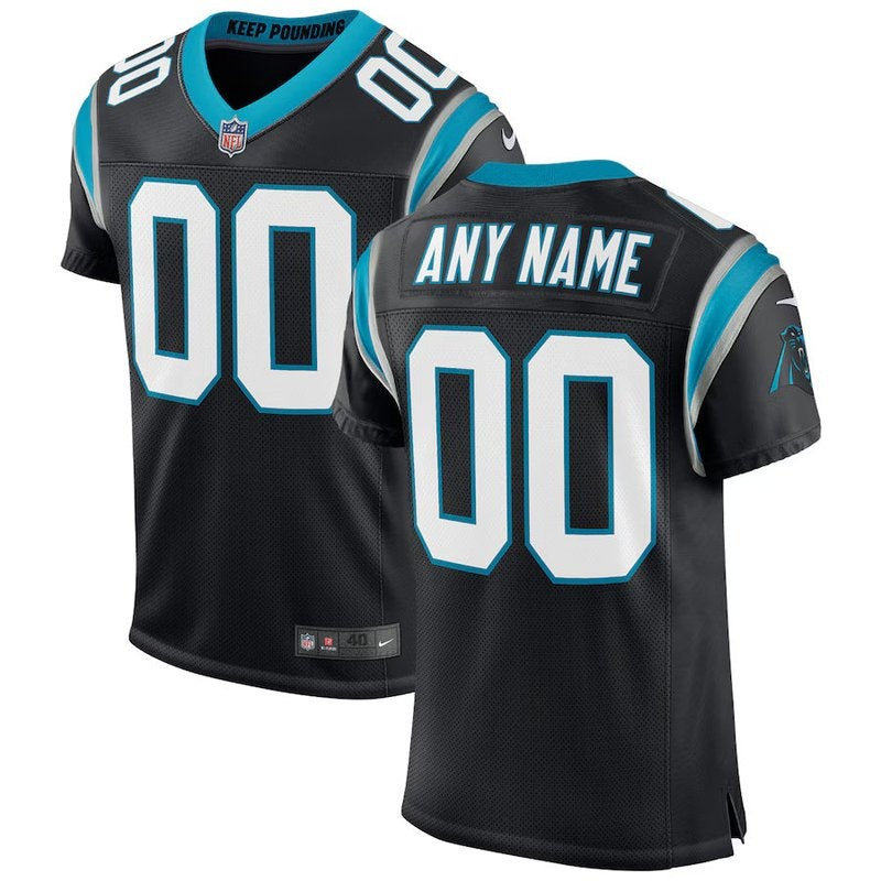 Camisa NFL Carolina Panthers - Clássica - Edição Personalizada - Preto