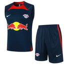 Conjunto Red Bull Leipzig Treino Camisa Regata + short 23/24 - Masculino Nike - Azul