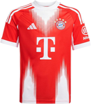 Camisa Bayern de Munique I 25/26 - Torcedor Adidas Masculina - Vermelha com detalhes em branco
