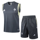 Conjunto Atlético Mineiro Treino 24/25 - Masculino Adidas - Cinza escuro