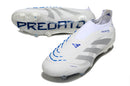 Chuteira de Campo Adidas Predator Elite LL sem cadarço FG - Branco