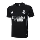 Conjunto Real Madrid Treino Camisa manga curta + short 25/26 - Masculino Adidas - Preta