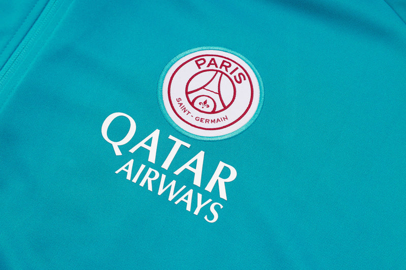 Conjunto Paris Saint-Germain Treino 24/25 - Masculino Nike - Azul agua