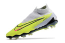 Chuteira de Campo NIKE PHANTOM GX ELITE DF Link FG - Branco/Verde