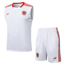 Conjunto Bayern München Treino Camisa Regata + short 25/26 - Masculino adidas - Branco