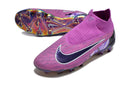Chuteira de Campo NIKE PHANTOM GX ELITE DF Link FG -  Rosa/Roxo
