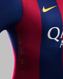 Camisa Barcelona Retrô 2014/2015 - Nike - Azul e Grená