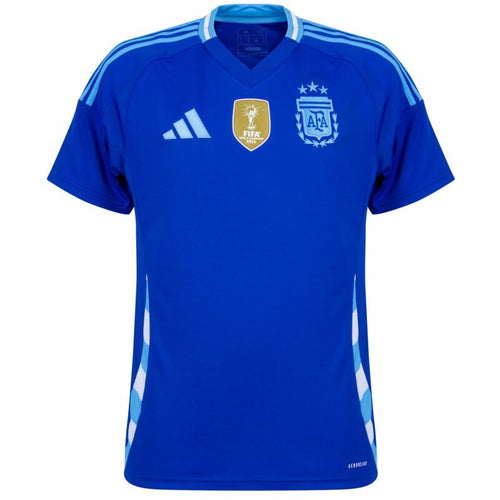 Camisa Seleção da Argentina II 24/25 - Torcedor Adidas Masculina - Azul com detalhes em branco