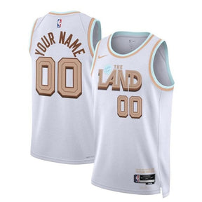 Camisa NBA - Cleveland Cavaliers - 2023 - Edição Cidade - Branco