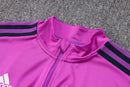 Conjunto Real Madrid 23/24 - Masculino Adidas - Roxo