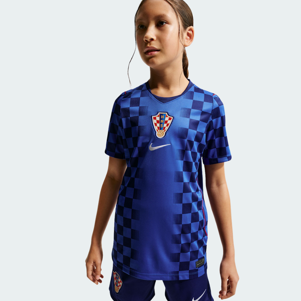 Croacia 2026 Visitante - Conjunto Infantil