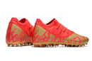 Chuteira Puma Future Z FG/AG - Vermelho/dourado