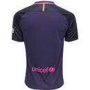 Camisa Retrô Barcelona II 16/17 - Masculina Nike - Roxa com detalhes em rosa