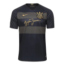 Camisa Do Timão Retro Ayrton Senna 18/19 - Torcedor Nike Masculina - Preta