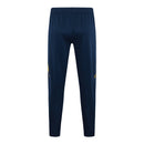 Conjunto Real Madrid Treino 24/25 - Masculino Adidas -   Azul Royal Mangas Compridas (Mangas Amarelas)