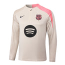 Conjunto Barcelona Treino 24/25 - Masculino Nike - Bege