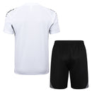 Conjunto Real Madrid Treino Camisa manga curta + short 25/26 - Masculino Adidas - Branco