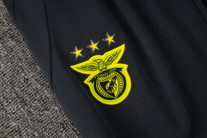 Conjunto Benfica Treino 24/25 - Masculino Adidas - Cinza Preto Laranja e Vermelho (cópia)