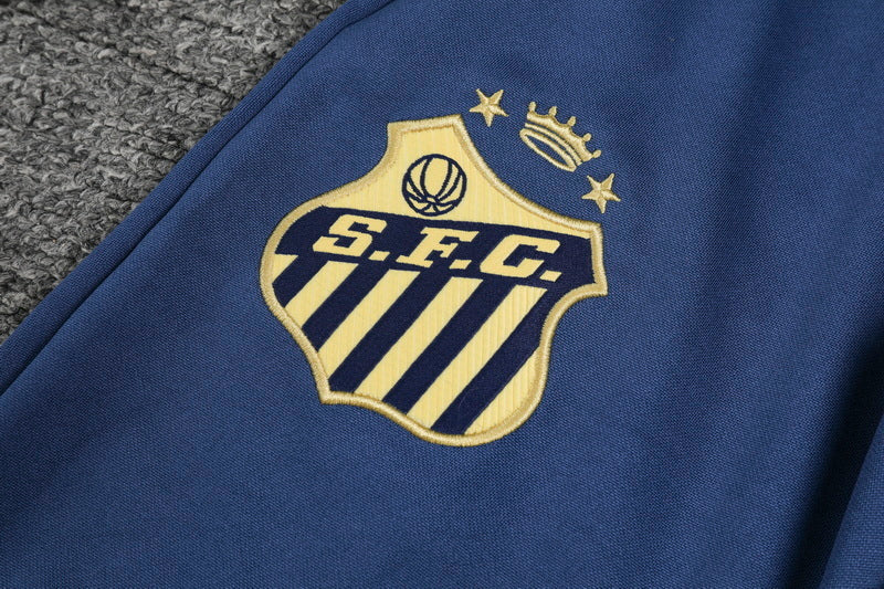 Conjunto Santos Treino 24/25 - Masculino Umbro - Azul