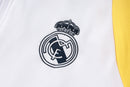 Conjunto Real Madrid Treino 24/25 - Masculino Adidas -  Branco e azul