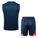 Conjunto Paris Saint-Germain Treino Camisa Regata + short 24/25 - Masculino Jordan - Azul Royal