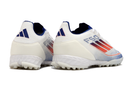 Chuteiras de futebol adidas F50 Pro TF - Branco/azul