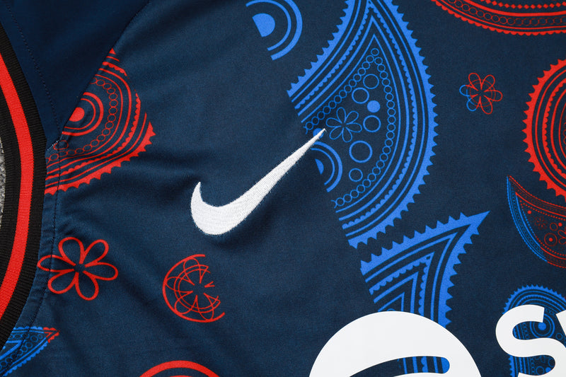 Conjunto Barcelona Treino Camisa Regata + short 24/25 - Masculino Nike - azul royal