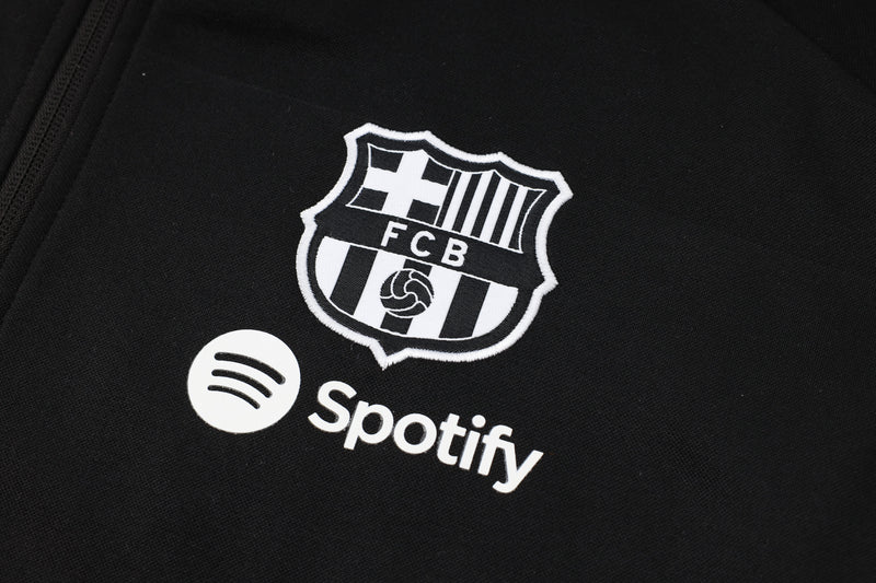 Conjunto Barcelona Treino 24/25 - Masculino Nike - Preto