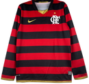Camisa Flamengo Manga longa Retrô 2009 Nike - Vermelha e Preta